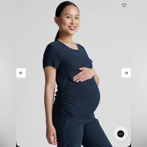Beyond the Bump Featherweight One & Only Navy Workout Tee